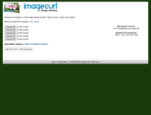 Tablet Screenshot of imagecurl.org